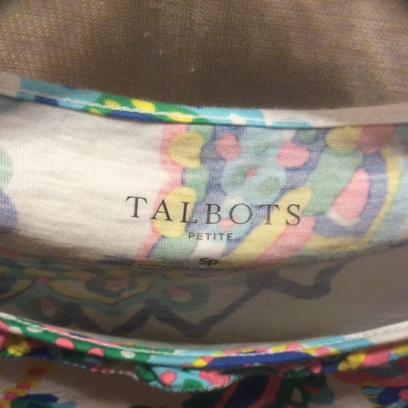 Talbots size small petite SS top - Picture 3 of 9
